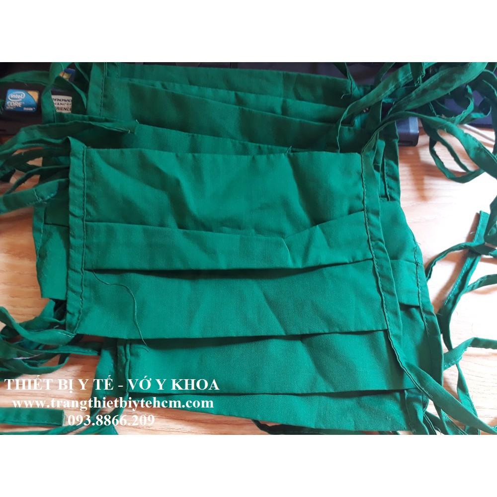 Khẩu trang vải phẫu thuật buộc dây, khẩu trang bác sĩ