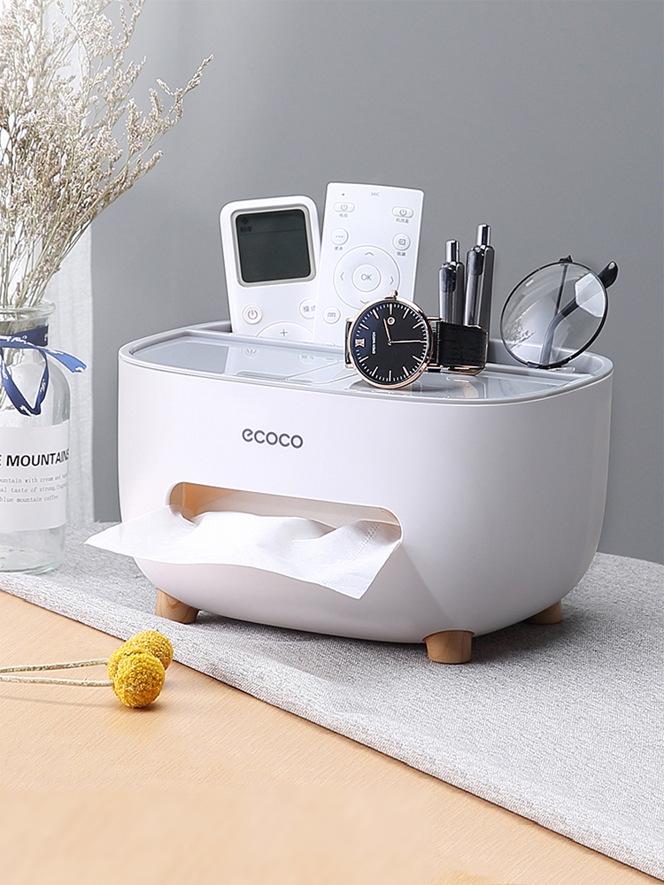 Hộp đựng giấy để bàn cao cấp Ecocoo
