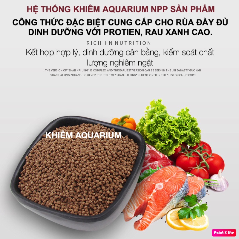 Bessn Turtle Sticks Thức Ăn Cho Rùa- Baba, Bò Sát Các Loại (50g/500g)