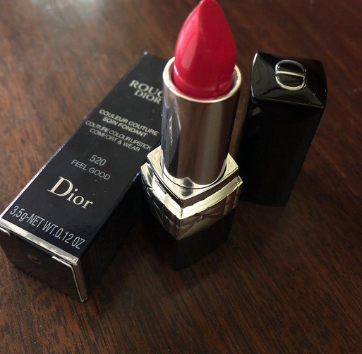 Son Rouge Dior 520 Hồng Đỏ cá tính