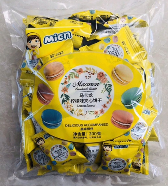 bánh macaroon