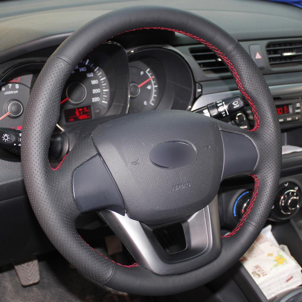 Bọc vô lăng xe Kia Rio 2011-2017