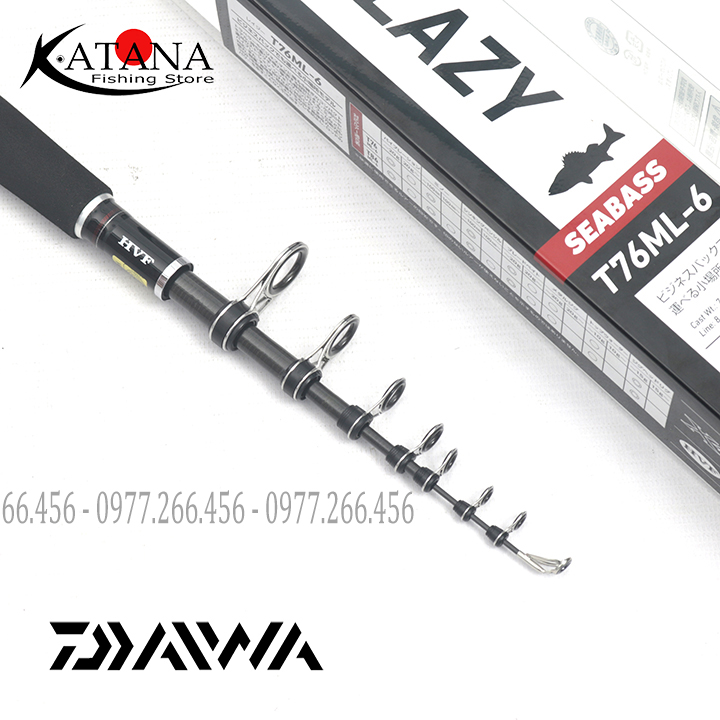 Cần lure du lịch Daiwa Lazy T76Ml-6 - Made in Việt Nam | Lazada.vn