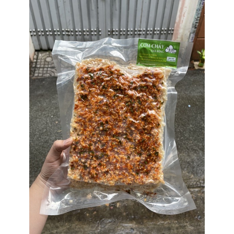 Cơm cháy mắm hành hút chân không - Túi 500gr