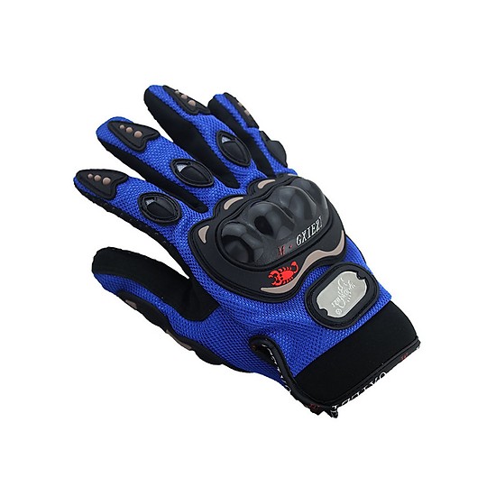 [HCM]Bao tay Găng tay xe máy moto  đi phượt Full Ngón Pro - Xanh