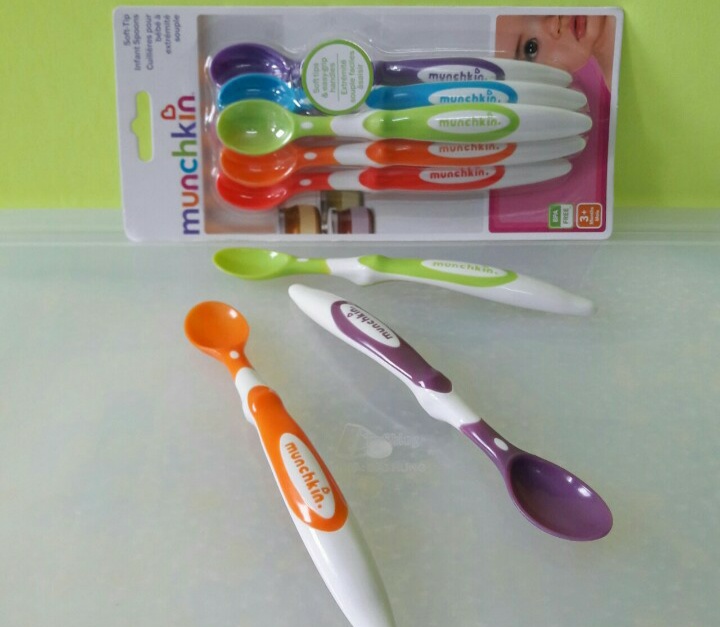 [HCM]Set 2 thìa mềm Munchkin
