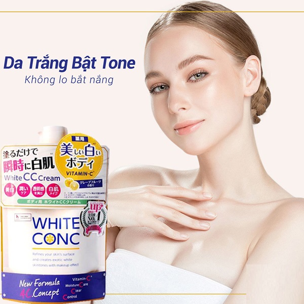 Sữa dưỡng thể White Conc CC Cream Vitamin C 200g