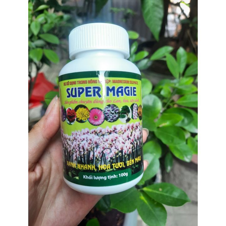 [Giá sỉ] Super magie phân bón dành cho lan, cây cảnh mới (100g)