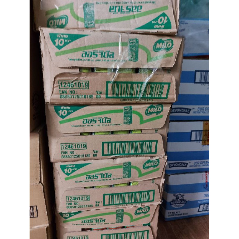 THÙNG 48 HỘP,180ML SỮA MILO THÁI LAN