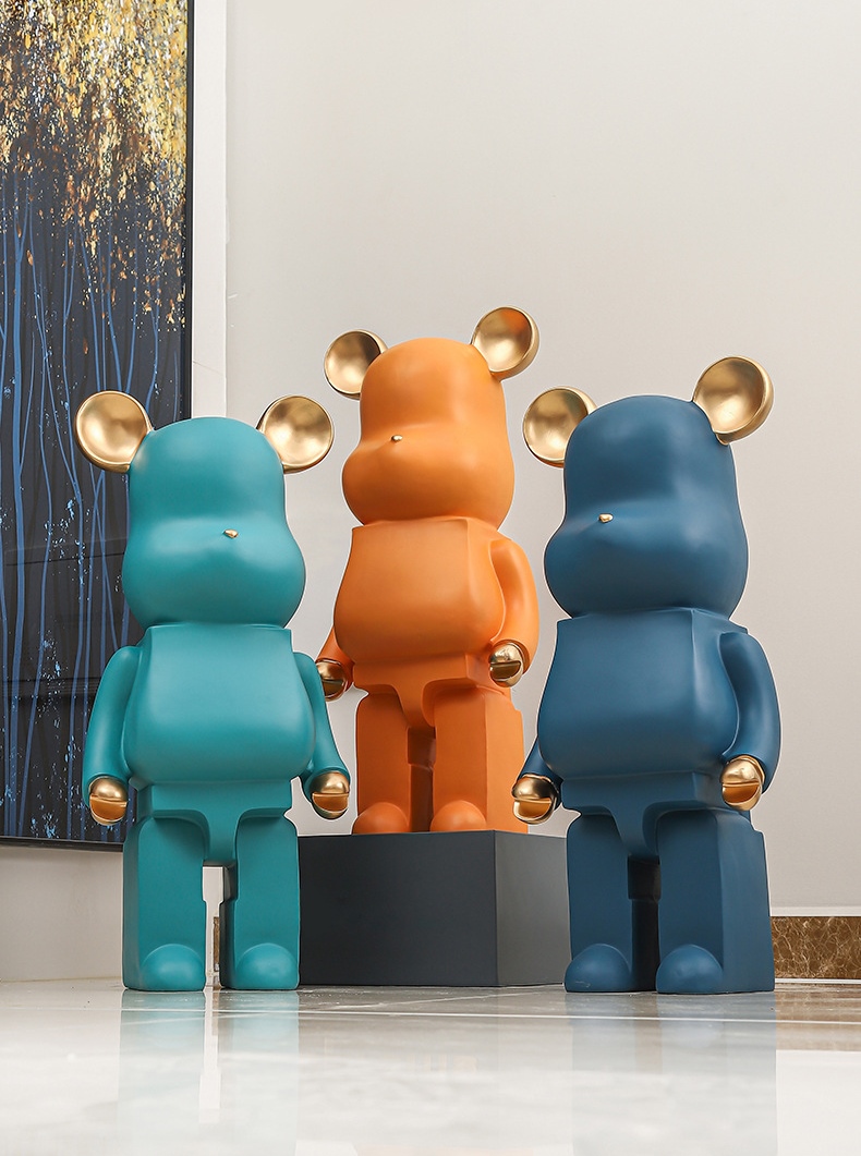 Ống Tiết Kiệm Mô Hình Bearbrick Colorfull Trang Trí