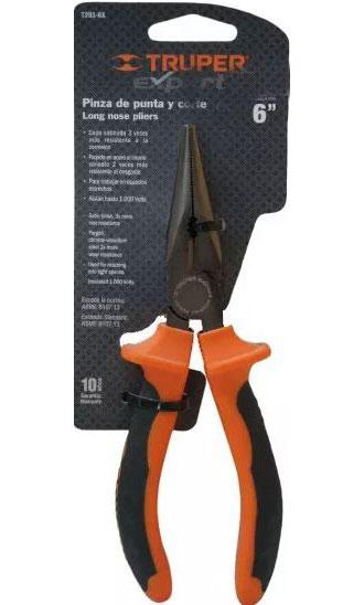 6" kìm mũi nhọn cao cấp cách điện 1000v truper 17334