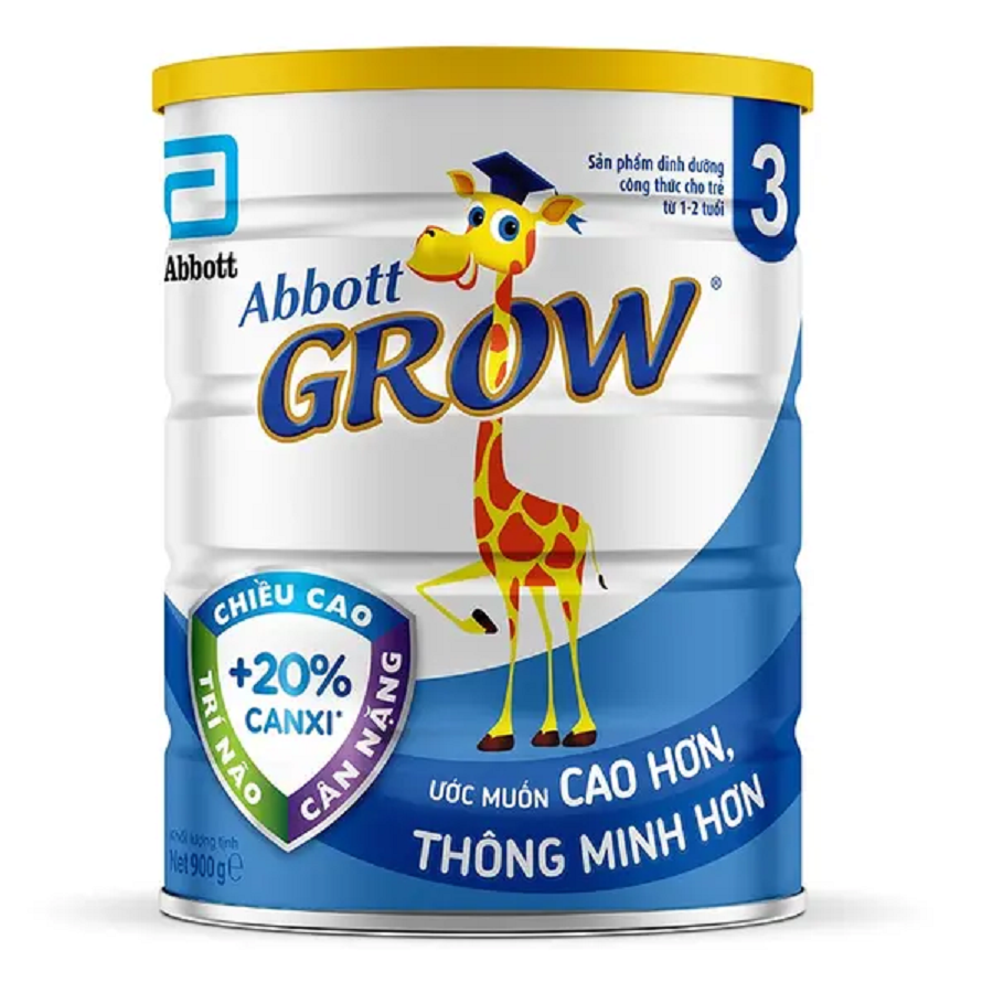 Sữa bột abbott grow 3 900g