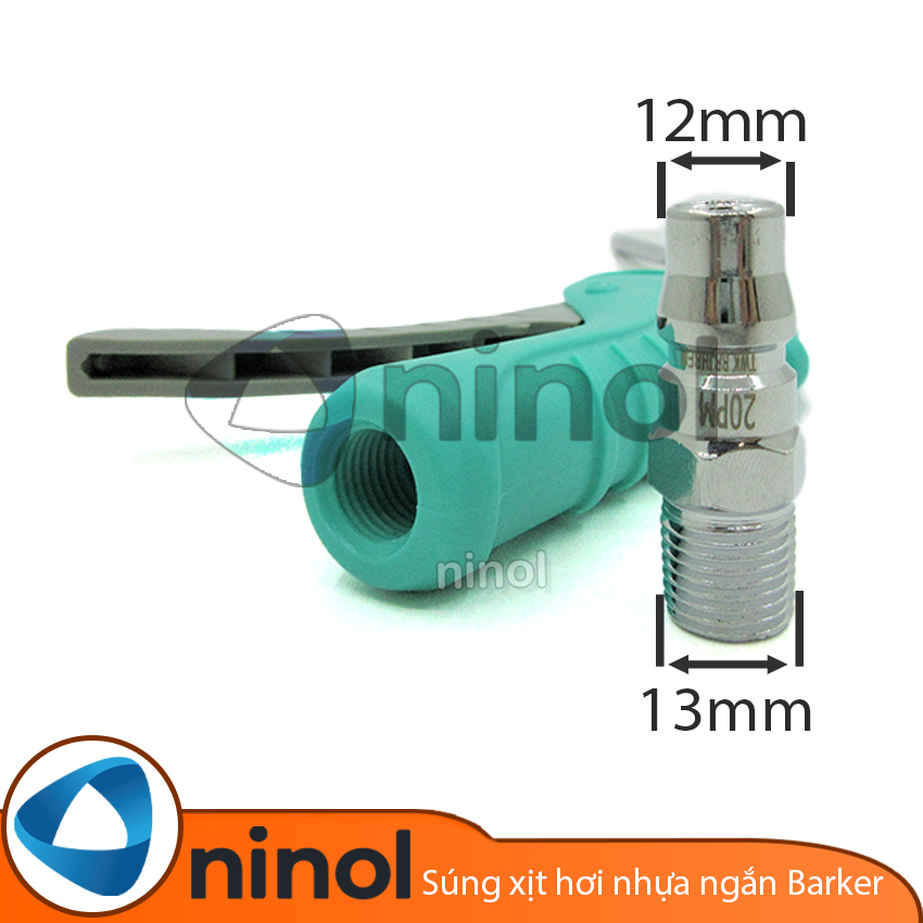 Súng xịt hơi nhựa ngắn Barker