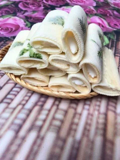 Bánh Xếp Trắng Kem Ngò - Siêu Hấp Dẫn - 100G