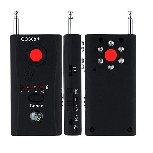 Thiết bị phát hiện camera và máy ghi âm CC308+