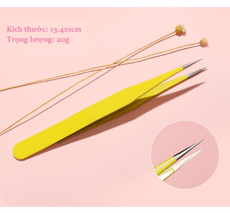 Nhíp gắp đá nail