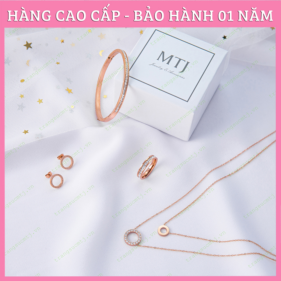 Bộ Trang Sức Nữ 4 Món Thời Trang CB10