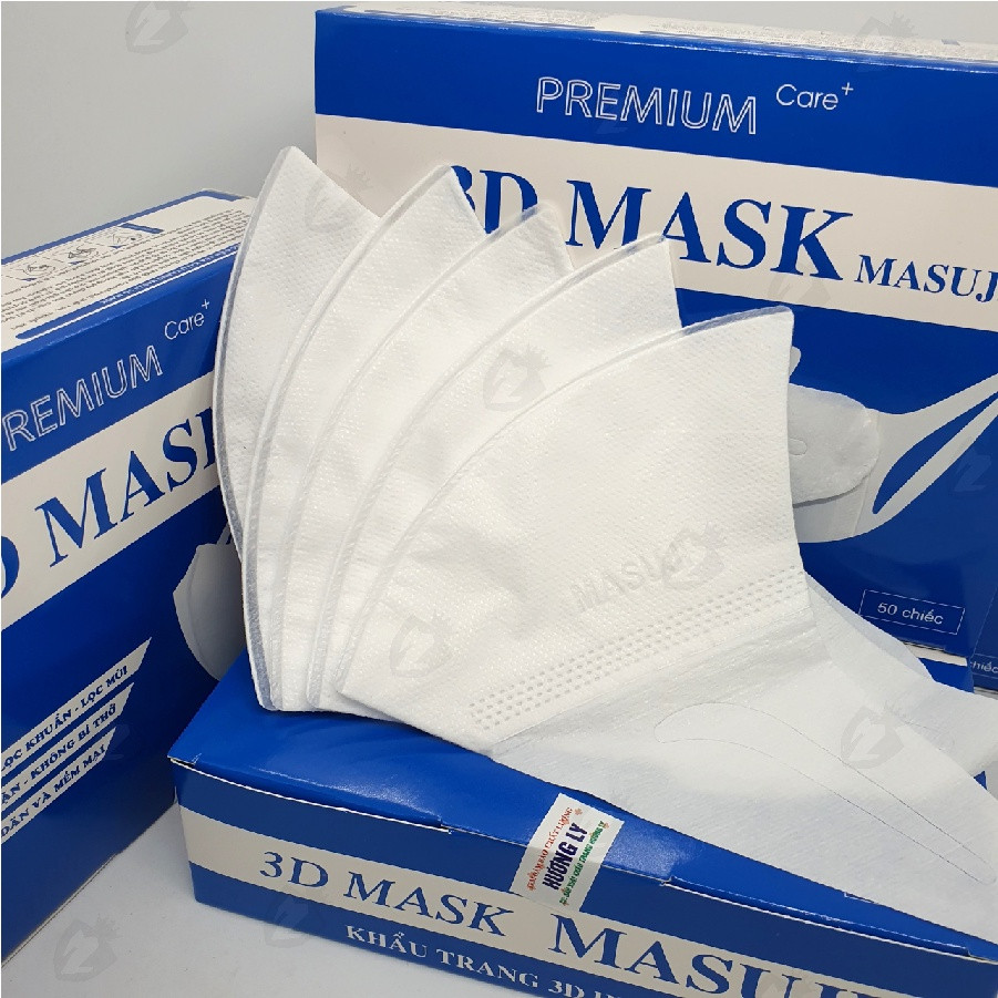 ]Khẩu trang 3D mask MASUJJ hộp 50 cái