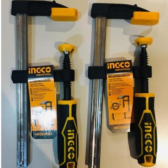 Kẹp gỗ chữ f ingco hfc020802 giá 1 cây