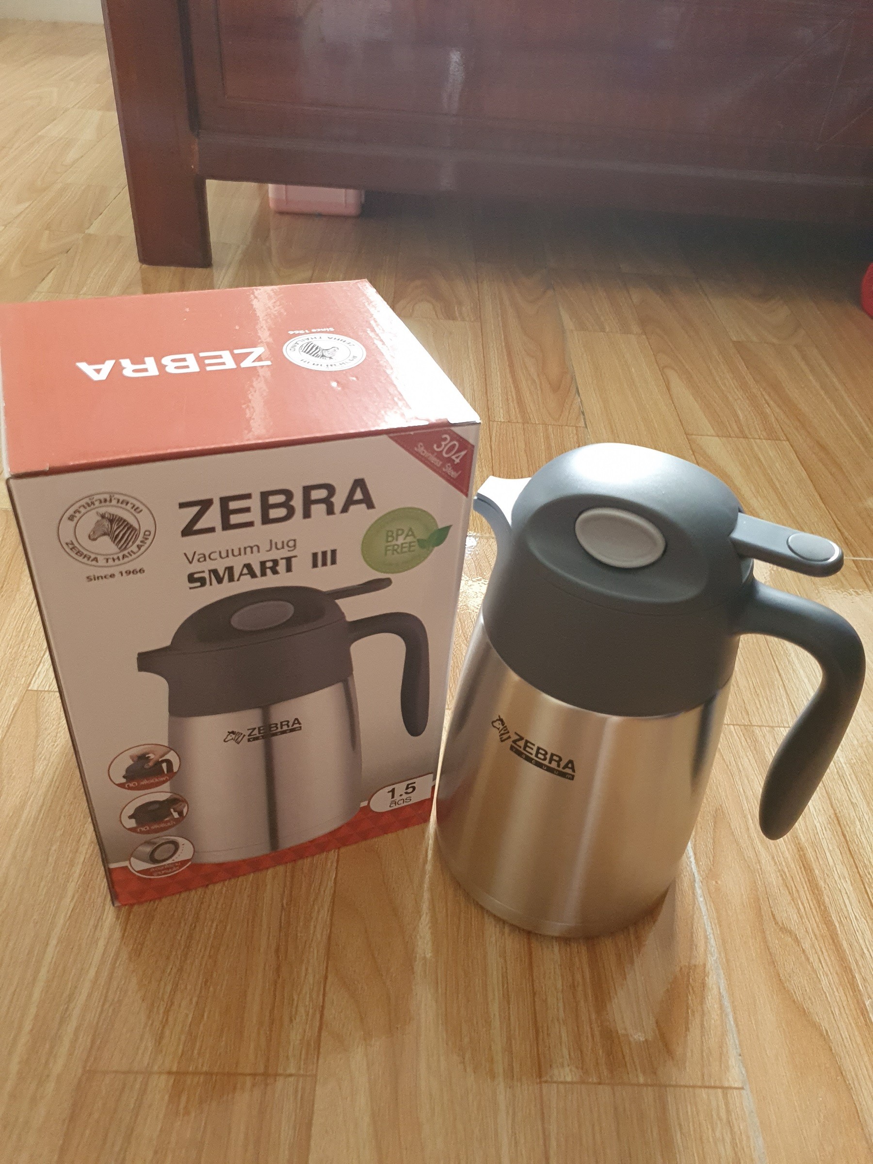 Bình giữ nhiệt 1,5L SMART III - Zebra 112948