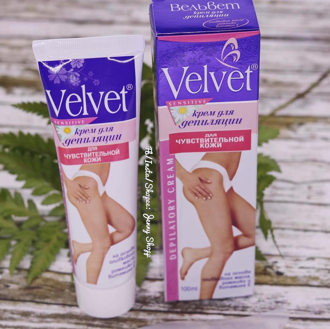 Kem Tẩy Lông Velvet Nga 100m - Tẩy Sạch Lông Không Đau Rát tốt nhất