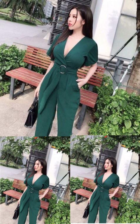Jumsuit nữ quần dài