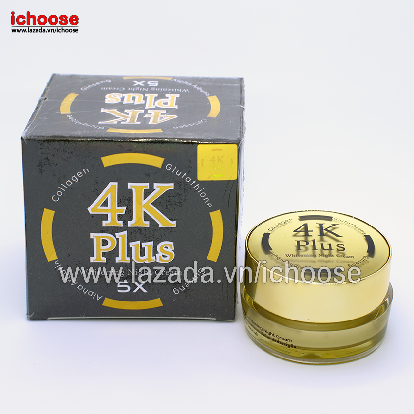 [HCM]Kem 4k plus nhân sâm Thái Lan giúp dưỡng da trắng mịn