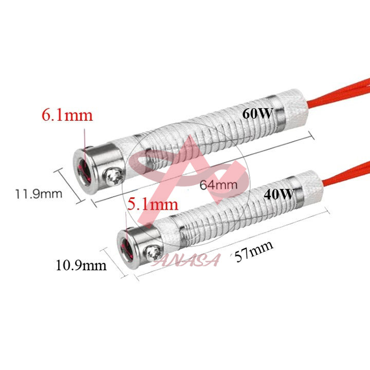 Sensor Hàn 60W - Ruột Thay Thế Cho Mỏ Hàn