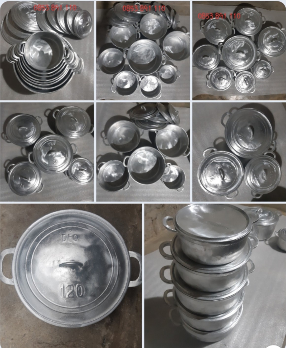Nồi gang đúc (NGUYÊN CHẤT THỦ CÔNG LÀNG NGHỀ)
