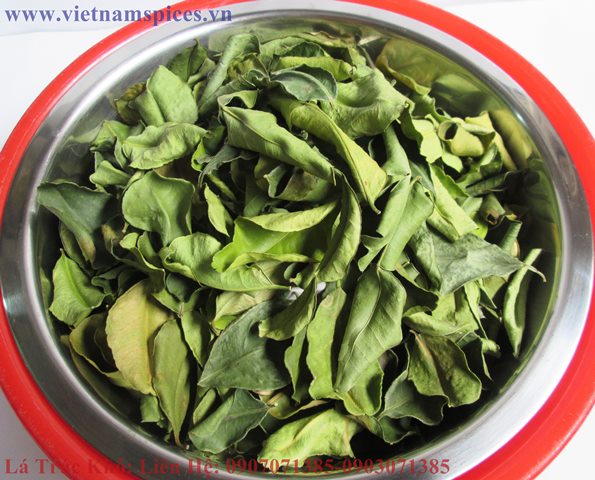 Lá Trúc khô (lá chanh thái) 100gram