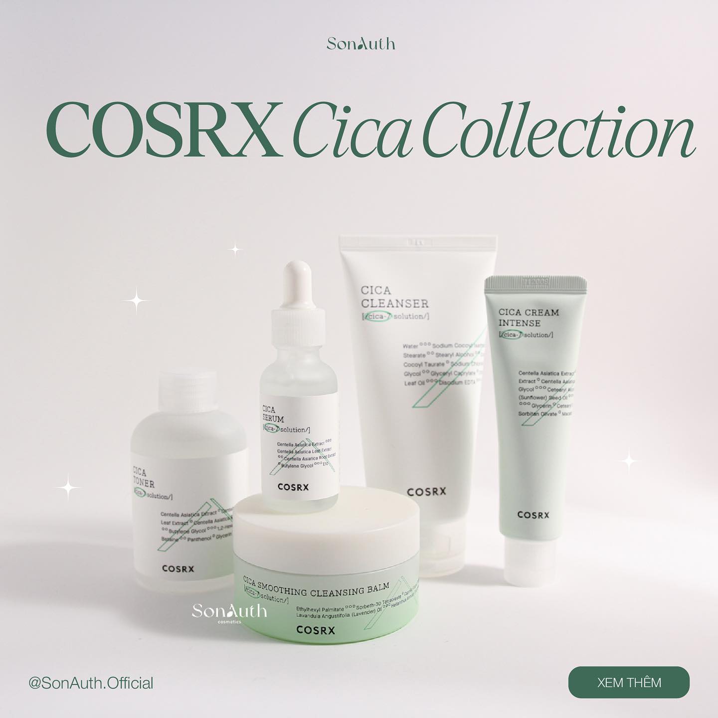 Sữa rửa mặt Cosrx Cica Cleanser 150ml