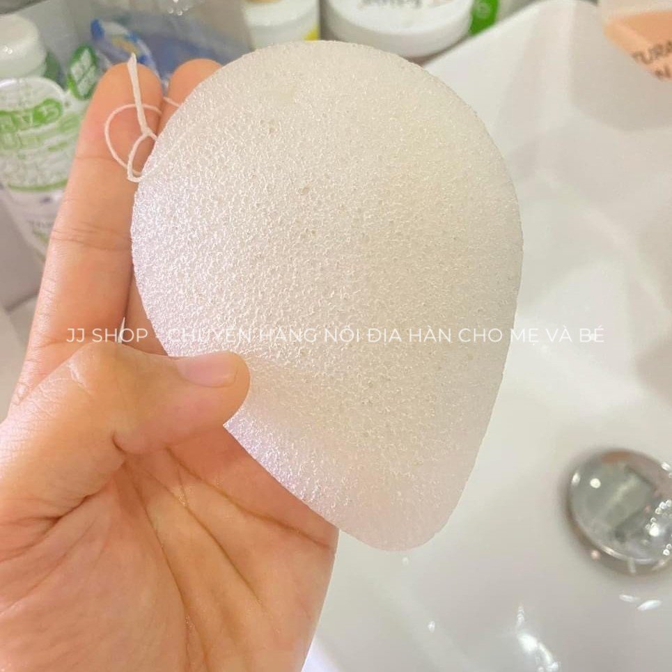 Bông Tắm Hữu Cơ Murmur Konjac Hàn Quốc Siêu Mềm Cho Bé