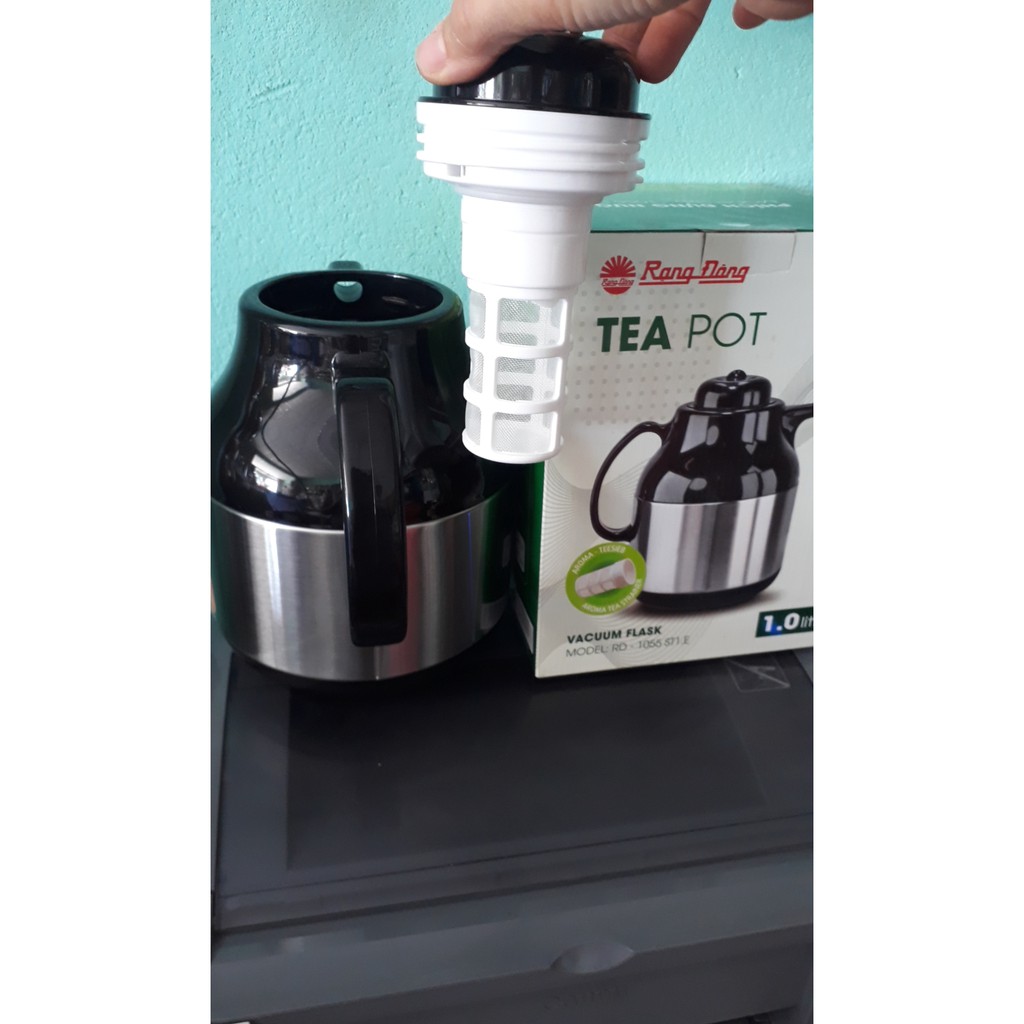 Ấm pha trà giữ nhiệt Inox Rạng Đông [ Ảnh Thật ] [ Shop Tự Chụp ] [ rẻ vô địch ]