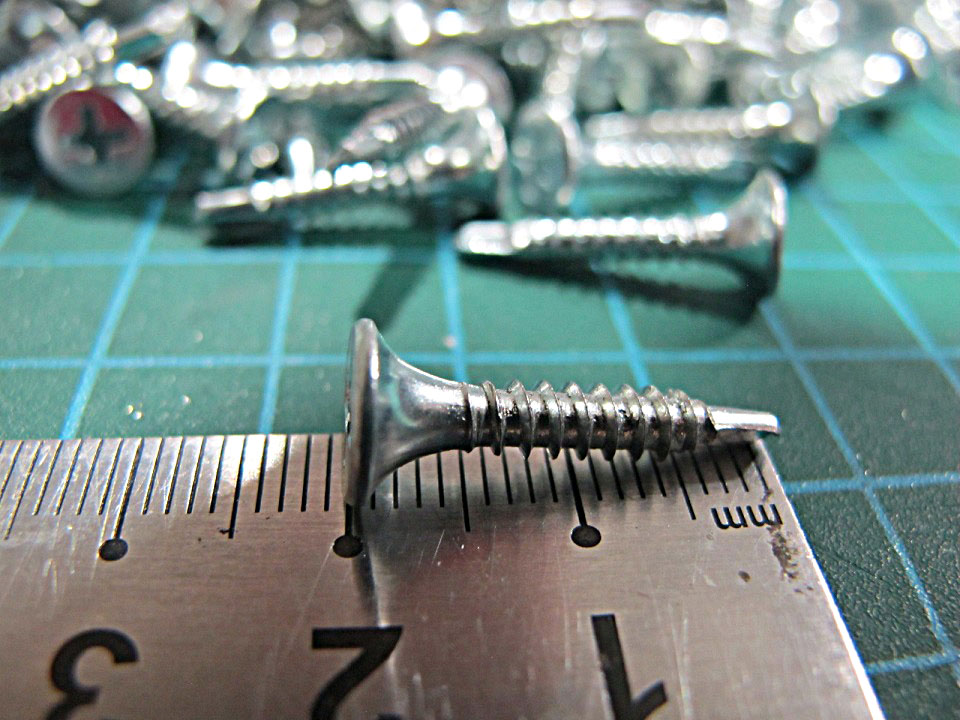 100 Con Vít Đuôi Cá Đầu Bằng 2F ( 20MM )