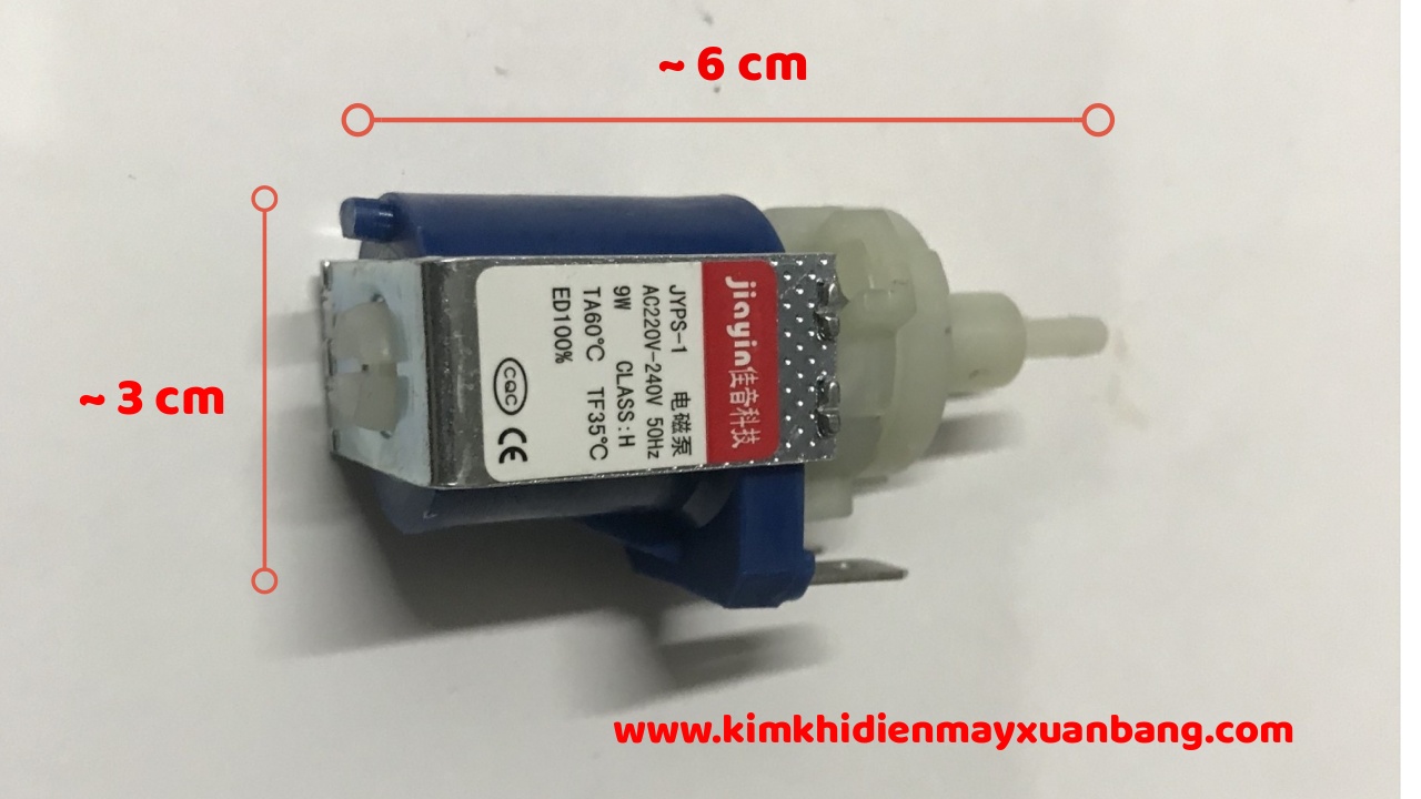 Bơm bàn ủi ( bàn là ) hơi nước cầm tay 9 W