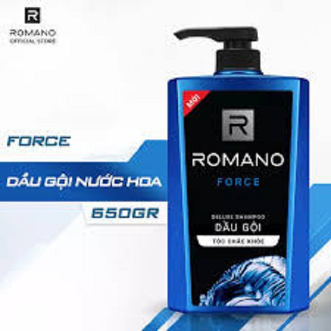 [HCM]DẦU GỘI ROMANO FORCE 650G
