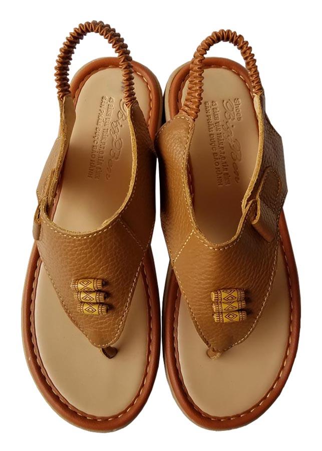 Giày Sandal Nữ BIGGBEN Da Bò Thật SDNB31