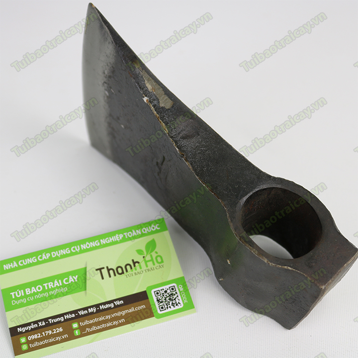 Rìu chặt cây cán tự chế lưỡi ngắn