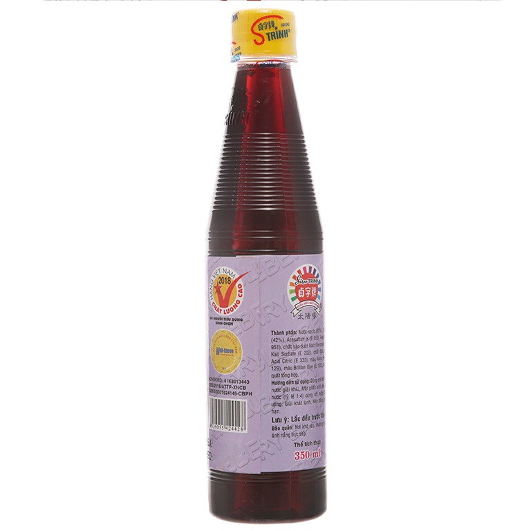 Siro Trinh việt quất 600ml