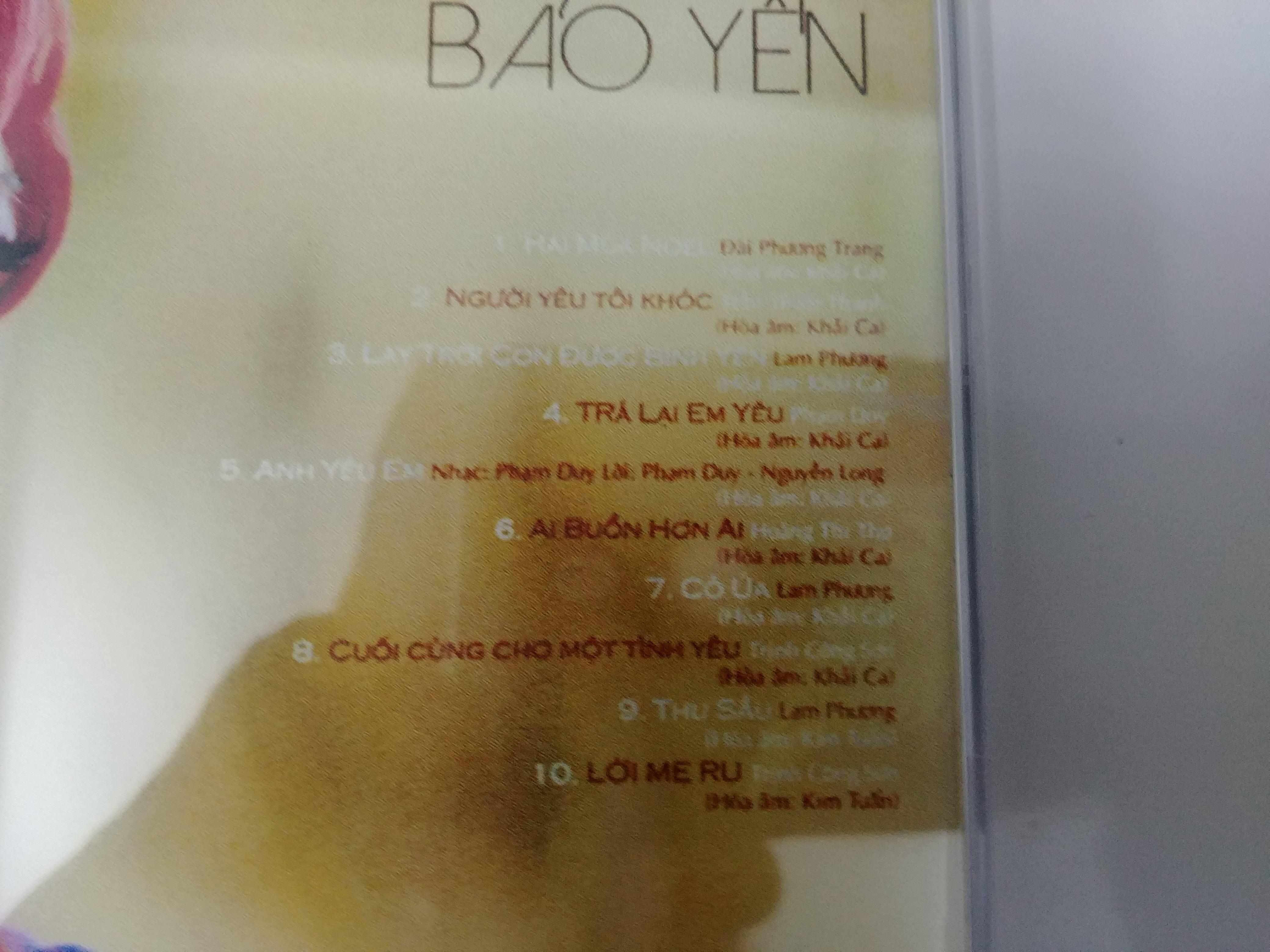 CD Ai Buồn Hơn Ai - Bảo Yến