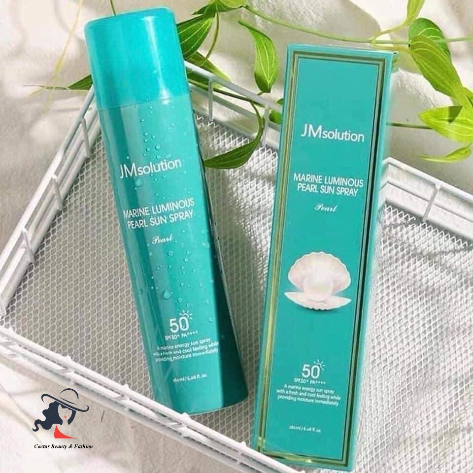 [HCM]Xịt Chống Nắng JM Solution|Xanh  Ngọc  Trai