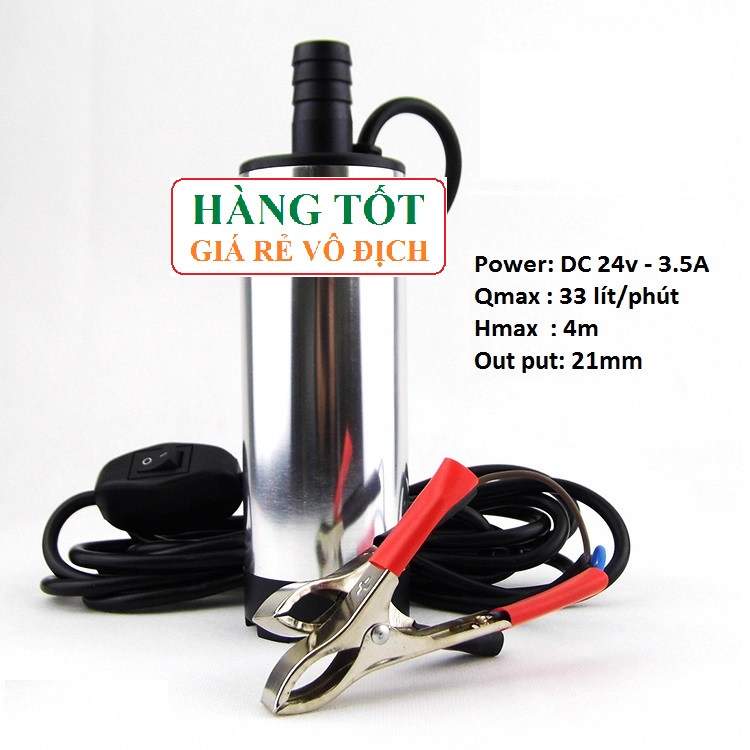 [HCM]Bơm chìm mini 12v, 24v