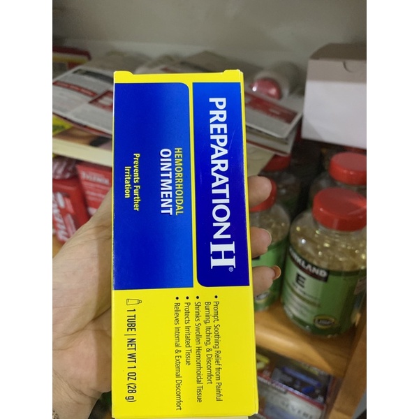 Kem bôi t.rĩ Preparation H Hemorrhoidal Ointment 57g tuýp