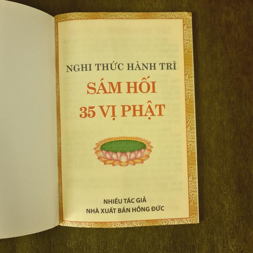 Sám hối 35 vị phật màu
