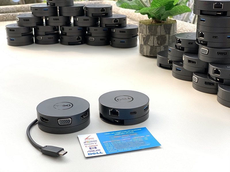 Bộ Chuyển Đổi Dell DA300 USB Type-C 1 Ra 6 Cao Cấp