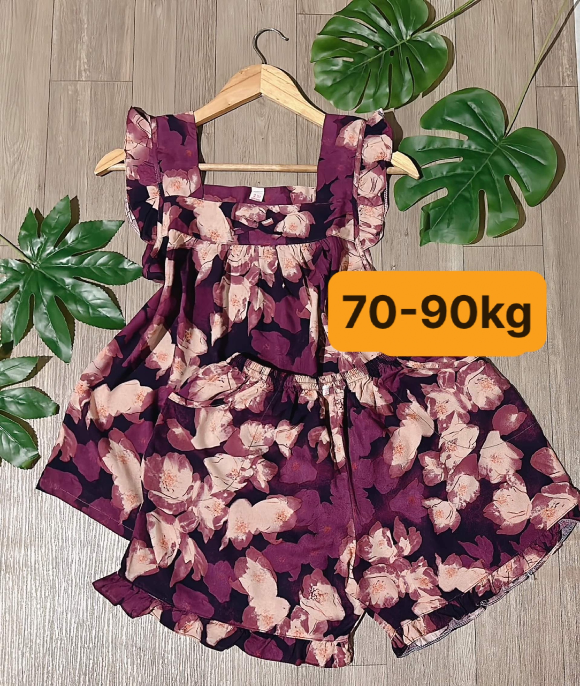 [HCM] (63-90kg, tùy mẫu) Đồ bộ bigsize đùi tole/lanh. Hongduyen2188.