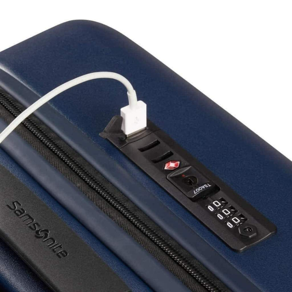 Vali Samsonite STACK'D EASY ACCESS, Size Cabin, Vali Du Lịch, Công Tác, Phù Hợp Với Chuyến Đi Xa, 4 Bánh Xoay 360, Có Khóa An Toàn, Nhập Đức, Bảo Hành 12 Tháng, Hàng Chính Hãng