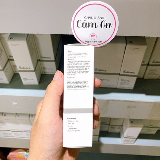 [HCM]Tinh Chất The Ordinary Buffet ( 30mL )