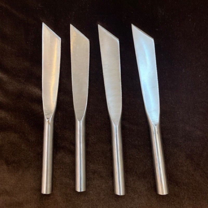 Dao khui sầu riêng cán tròn inox 304