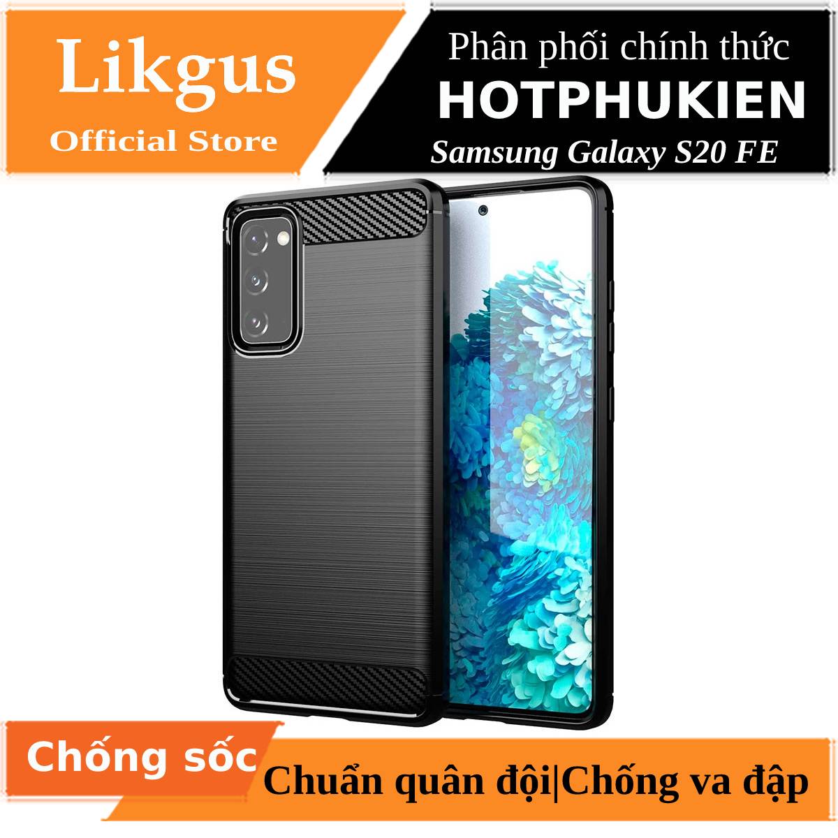Ốp lưng TPU chống sốc cho Samsung Galaxy S20 FE hiệu Likgus (chống va đập, chống vân tay) - phân phối bởi HotPhuKien